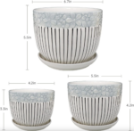 ceramic indoor pots size